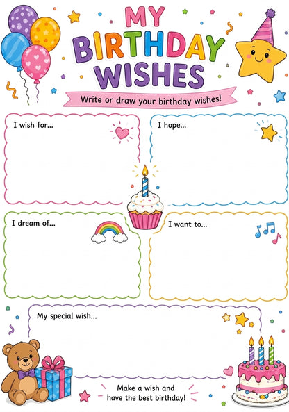 Birthday Party Fun: Coloring, Games & Puzzles